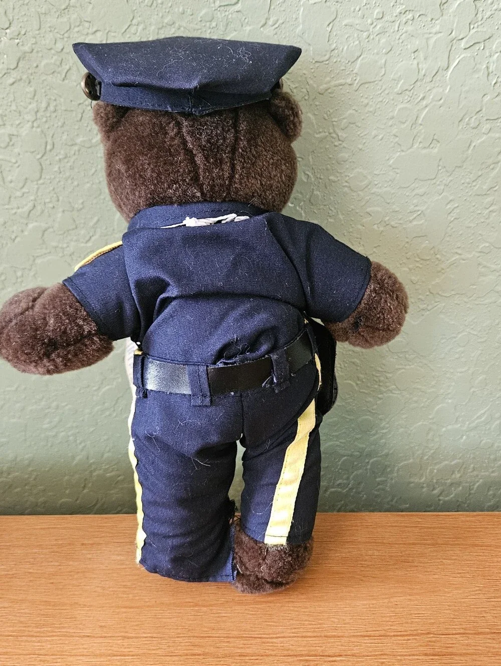 NWT- Vintage 1989 Bear Forces of America Police Officer Teddy Bear Cop Holster